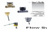 User’s Guide - Omega Engineering · Device description and intended use 2 1. Device description and intended use Flow switches are designed for minimum or maximum monitoring of