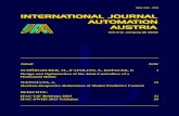 INTERNATIONAL JOURNAL AUTOMATION ii AUSTRIA..."International Journal Automation Austria" (IJAA) publishes top quality, peer reviewed papers in all areas of automatic control concerning