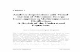 Analytic Expressions and Visual- ization of Minimum Energy ... · 3.2 The Underwood Equations for Minimum Energy Underwood’s methods for multicomponent mixtures (Underwood 1945,