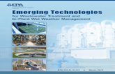 Emerging Technologies for Wastewater Treatment …...Emerging Technologies for Wastewater Treatment and In-Plant Wet Weather Management Prepared for: Office of Wastewater Management