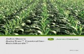 John Deere AutoTrac™ Controller- Reichhardt™ · The John Deere AutoTrac Controller- Reichhardt calibration procedure must be completed with a passing status prior to using AutoTrac.