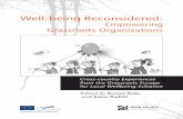 Well-being Reconsidered · Edited by Roxana Radu and Jelena Radišić Well-being Reconsidered: Empowering Grassroots Organizations Cross-country Experiences from the Grassroots Europe