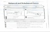 mrdphysics.weebly.commrdphysics.weebly.com/uploads/1/1/7/9/11797812/balanced_forces_packet... · Balanced and Unbalanced Forces Forces can be balanced or unbalanced. Use the terms