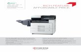 PRINT COPY SCAN FAX RICH FEATURE. · 2017-12-20 · PRINT COPY SCAN FAX ECOSYS M4132idn. MONOCHROME MULTIFUNCTIONAL . FOR A4/A3 FORMAT. RICH FEATURE. AFFORDABLE PRICE. Convenient