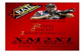 ROTH CONCEPT INNOVATIONS LLC (RCI)...manual to review through the description of this manual. 1. Introduction Thank you for purchasing the new XM2XI 26 Benelli Integrated XRAIL System