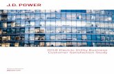 2018 Electric Utility Business Customer Satisfaction …...3 J.D. Power 2018 Electric Utility Business Customer Satisfaction Study J.D. Power Index Based on data obtained from the