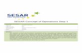 SESAR ConOps Document Step 1...SESAR Concept of Operations Step 1 Document information Project title Concept of Operation Project N B4.2 Project Manager DFS Deliverable Name Concept