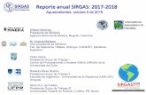 Reporte anual SIRGAS: 2017-2018 · 2018-11-12 · Reporte anual SIRGAS: 2017-2018 William Martínez Presidente de SIRGAS Agencia Nacional de Minería, Bogotá, Colombia M. Virginia