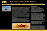 Amcon And Toxic Assets - LeLaw Legallelawlegal.com/pdf/AMCON-Securitisation.pdf · 2019-11-12 · The establishment of AMCON and the ROS by SEC are steps in the right direction to