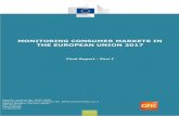 MONITORING CONSUMER MARKETS IN THE EUROPEAN UNION … · 2018-10-09 · MONITORING CONSUMER MARKETS IN THE EUROPEAN UNION 2017 Final Report - Part I Specific contract No. 2016 8505