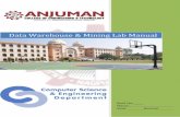 Data Warehouse & Mining Lab Manual - WordPress.com · 2018-09-27 · RapidMiner tool for data mining solution. Prof. Almas Ansari Page 7 Data Warehouse & Mining Lab Manual 2018 CONTENTS