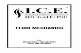 FLUID MECHANICS - Amazon Web Services...Topics Page No 1. BASICS OF FLUID MECHANICS 1.1 Definition of Fluid 01 1.2 Basic Equations 01 1.3 System and Control Volume 01 2. PROPERTIES