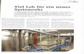 swisstherme.ch · Neben Vertretern von IKEA und Thyssen- Krupp Aufzugswerke kam in einer ersten Das Optipress-Edelstahl-Systemrohr 1.4521 von Nussbaum im Einsatz in einem Industriebetrieb.