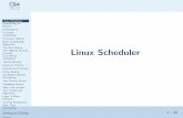 Linux Scheduler - Columbia Universitysmb/classes/s06-4118/l13.pdf · If the process is non-interactive, put it aside on the expiredlist If the process is interactive, put it at the
