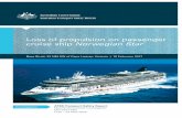 Loss of propulsion on passenger Insert document title cruise ship Norwegian … · 2018-05-23 · Cover photo: Norwegian Cruise Line Holdings This investigation was conducted under