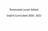 Ravensdale Junior School English Curriculum 2016 - 2017 · 2018-09-06 · Year 3 Objectives and Non-Negotiables Reading Know the letter names and sounds of the alphabet. (NN) Use