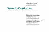 Spool-Explorer 8 User Guide - collierschools.com...10 Section I - Introduction to Spool-Explorer Below is an illustration of the Spool-Explorer main window after downloading a spool