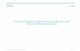 Cisco Email Security Advanced Email Protection Data SheetThe Cisco Email Security Inbound Essentials bundle delivers protection against email-based threats and includes antispam, graymail