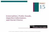 Externalities, Public Goods, Imperfect Information, and ...ocw.upj.ac.id/files/Slide-MGT101-Slide14.pdfEXTERNALITIES, PUBLIC GOODS, IMPERFECT INFORMATION, AND SOCIAL CHOICE market
