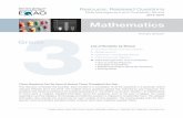 Grade 3, Primary Division Mathematics Resource: Released … · 2018-01-30 · Resource: Released Questions, 2012–2016 | 2 o to se is Resource Suggested uses of these booklets •