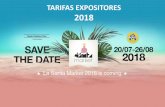 TARIFAS EXPOSITORES 2018 - La Santa Market · asociaciones que defienden valores como la innovación y la frescura compondrán una oferta diversa, divertida y de ... Descuento 10%