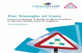 The Triangle of Care - Professionals...The Triangle of Care Carers Included: A Guide to Best Practice in Mental Health Care Acknowledgements The creation of the Triangle of Care has