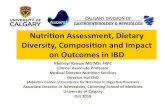 Nutri&on)Assessment,)Dietary) Diversity ...crohnsandcolitis.ca/Crohns_and_Colitis/documents/Meeting...Screening tool Parameters Weight Care settings loss Poor appetite/ food intake