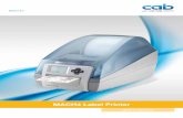 Catalog Label printers MACH4 - cab Product Marking: Label ... · From a higher-level control, like a PLC, up to 16 different labels can be selected from the memory card. WLAN card