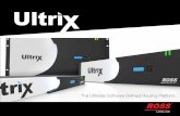 The Ultimate Software Defined Routing Platform. · 2020-01-20 · Ultriclean Clean / Quiet Switching Ultriclean is the world’s first video clean switch to support switching of data