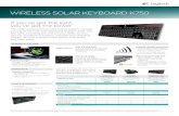 WIRELESS SOLAR KEYBOARD K750 - images-na.ssl-images … · WIRELESS SOLAR KEYBOARD K750 If you’ve got the light, you’ve got the power This solar-powered keyboard makes battery