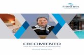 CRECIMIENTO - Milenio 3webdev.milenio3.com.mx/fibra-inn-ia-2014/documentos/informe-anual-2014.pdf · Monterrey, Fibra Inn es propietaria de un portafolio de inmuebles de alta calidad