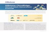Virtual Next-Generation Firewall · PDF file 2019-07-01 · Hillstone Virtual Next-Generation Firewall, CloudEdge, embedded with the Hillstone Networks StoneOS operation system, is