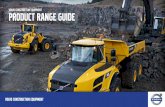 Product Range Guide Product Range.pdf · Volvo Construction Equipment is one of the largest manufacturers of construction equipment in the world. For decades, the company has dedicated