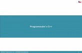 Programování v C++NPRG041 Programming in C++ - 2019/2020 David Bednárek 22 User-defined operators Pack sophisticated technologies into symbolic interfaces C and the standard library
