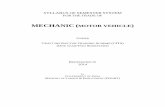 MECHANIC MOTOR VEHICLEMOTOR VEHICLE)c.pdf · Practice 7QC techniques in the automobile work shop. ... handling hand tools, special tools, equipments & machineries Importance and types