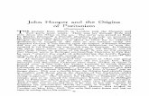 John Hooper of Puritanism - BiblicalStudies.org.uk · John Hooper and the Origins of Puritanism (Continued) THE journey from Ziirich to London took the Hoopers and their party seven