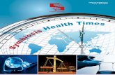 ISBN 978-93-84416-22-5 Issue : April 2019 for upload.pdf · 2019-07-08 · Symbiosis Health Times - 2019 Dear Readers, Greetings from Symbiosis... It gives me immense pleasure to