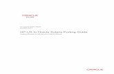 HP-UX to Oracle Solaris Porting Guide · HP-UX to Oracle Solaris Porting Guide Chapter 2 The Porting Process While most common off-the-shelf applications used in HP-UX 11i v3 environments