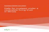 Help for trustees under a revocable living trust in …...HELP FOR TRUSTEES UNDER A REVOCABLE LIVING TRUST IN ILLINOIS 5 Why read this guide? Like many people, you may never have been