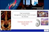 Flash presentation: Management of severe TASC C-D aorto iliac … · Conflict of interest Speaker’s name: Gianmarco de Donato x I have the following potential conflicts of interest
