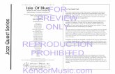 Isle Of BlueFOR · Isle Of Blue (based on the chord changes to “Blue Bossa” by Kenny Dorham) featuring Kendor Konvertible instrumentation style: medium fast bossa duration 3:40