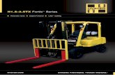 H1.5-3.5TX Fortis Series - Hyster · 2012-11-05 · BR000000X/V1.0 Warehouse Equipment HYSTER.COM n Electric Counterbalanced Forklifts n Combustion Counterbalanced Forklifts n Big
