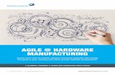 AGILE @ HARDWARE MANUFACTURING · AGILE @ HARDWARE MANUFACTURING Smash your time-to-market, unleash innovative potential and change the game in your industry with these proven methods