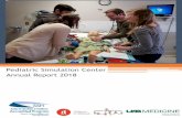 Pediatric Simulation Center Annual Report 2018Simulation In 2018, the Pediatric Simulation Center celebrated its 10th year and 60,000th learner! ... Three of the 4 scenarios (septic