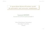 A generalized Brown-Proschan model for preventive and ...laurent.doyen@iut2.upmf-grenoble.fr Jean Kuntzmann Laboratory Grenoble University France 1 of 28. ISBIS-2010 Laurent DOYEN