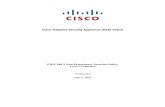 Cisco Adaptive Security Appliance (ASA) Virtual · 1 Introduction 1.1 Purpose This is a non-proprietary Cryptographic Module Security Policy for the Cisco Adaptive Security Appliance