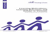 Learning Motivations, Learning Outcomes and Gender in …LEARNING MOTIVATIONS, LEARNING OUTCOMES AND GENDER IN VIETNAM 4 The authors Bridget Azubuike is a Research Associate at the