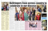 8 features features 9 Bellringers from across …...Bellringers from across country to celebrate in our diocese Lexi Skeldon, 19, and Kieran Downer, 22, with (behind, l to r): Barry