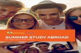 Summer Study AbroAd - Amazon S3 · 2018-08-15 · and youth academies including the Lee Strasberg Theatre and Film Institute. She has an immense appreciation and passion for the performing