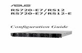 RS720-E7/RS12 RS720-E7/RS12-E - Asusdlcdnet.asus.com/pub/ASUS/server/RS720-E7_RS12/...Solution. Users may upgrade the server from SATA to SAS storage by re-connecting the cable from